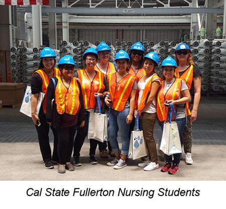 Cal State Fullerton Nursing Students