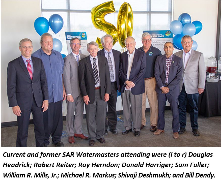Photo of SAR Watermasters attending event