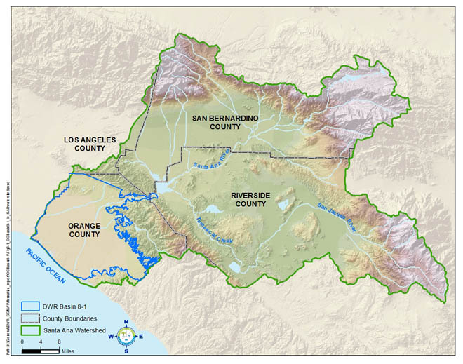 Santa ana River Watershed